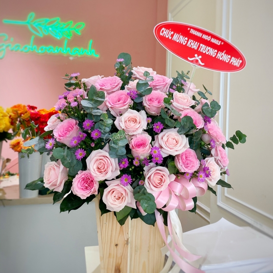 Hộp Hoa Chúc Mừng MCT 07