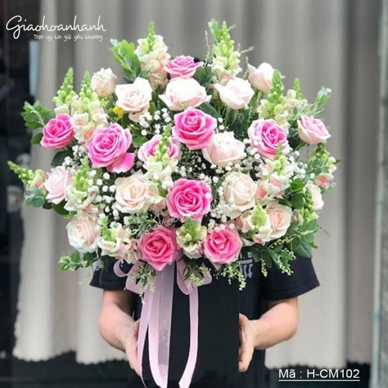 Giỏ Hoa Khai Trương 102