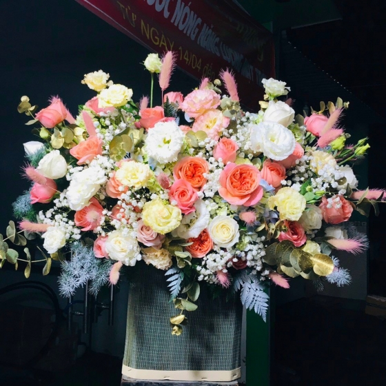 Hộp Hoa Chúc Mừng GHN 310