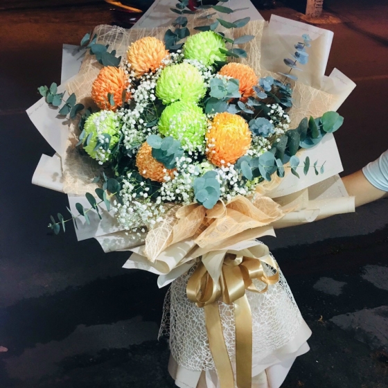 Bó Hoa Chúc Mừng GHN 307