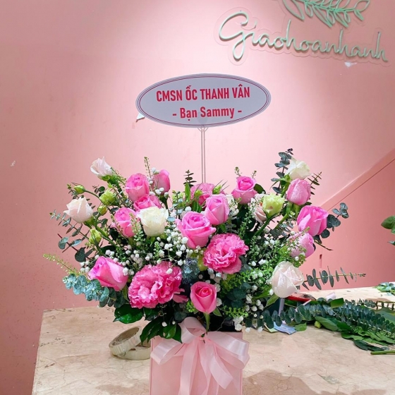 Hộp Hoa Chúc Mừng GNH 308
