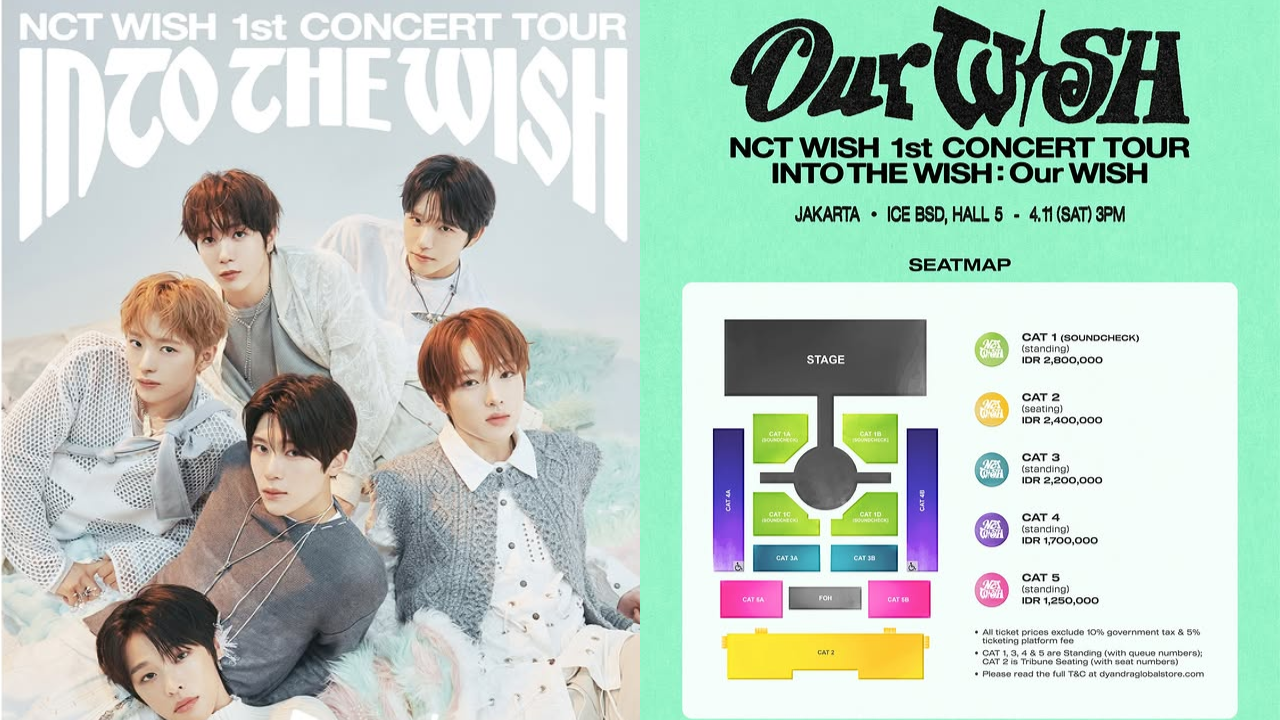 NCT WISH Gelar Konser Solo Perdana di Jakarta, April 2026